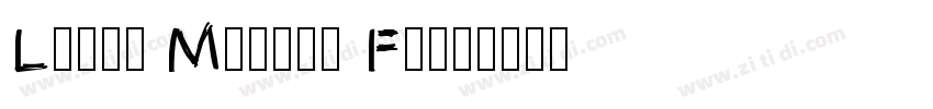 Limon Marker Fill字体转换